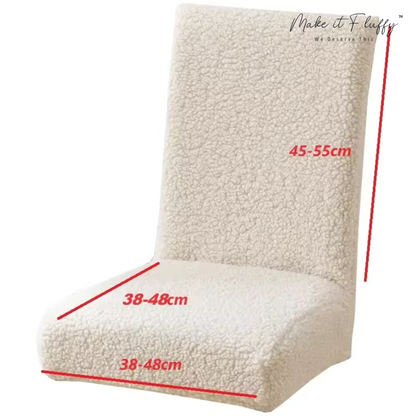 Luxe Sherpa Chair Cover – Elegance Meets Comfort