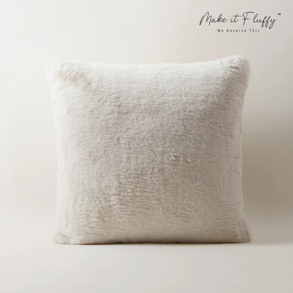 Luxury Plush Faux Fur Decorative Pillow