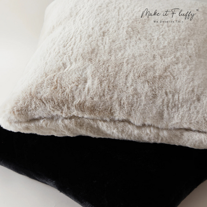Luxury Plush Faux Fur Decorative Pillow