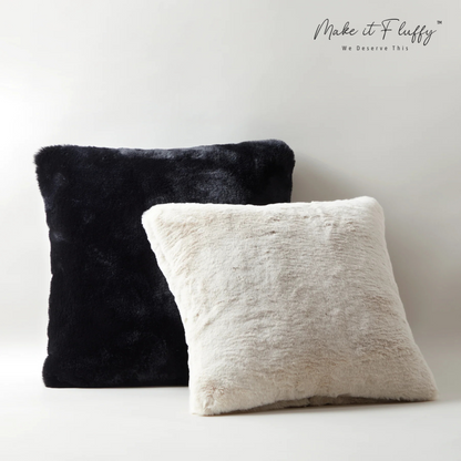 Luxury Plush Faux Fur Decorative Pillow