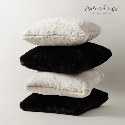 Luxury Plush Faux Fur Decorative Pillow