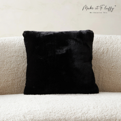 Luxury Plush Faux Fur Decorative Pillow
