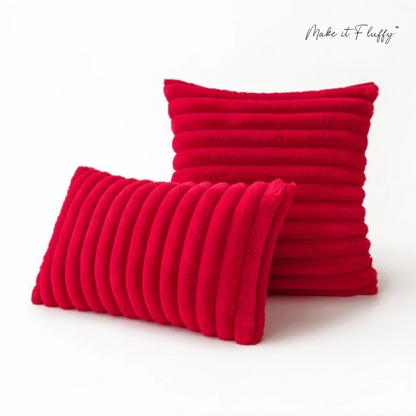 Luxury Rabbit Faux Fur Pillow Cover – Soft & Plush Cushion Case