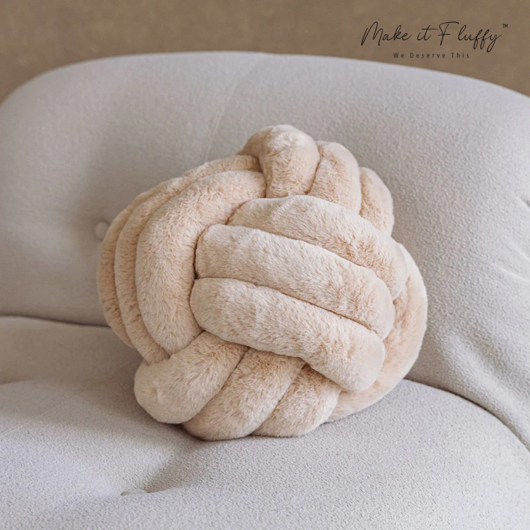 Modern Art Knot Pillow
