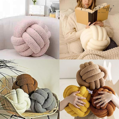 Modern Art Knot Pillow