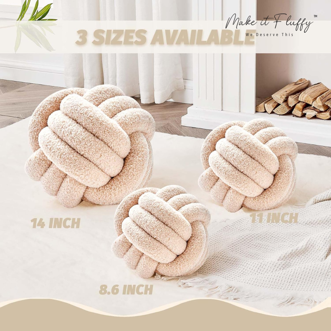 Modern Art Knot Pillow
