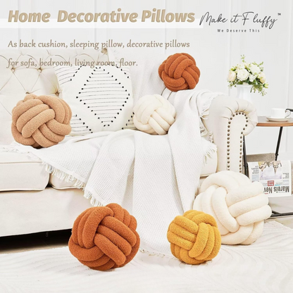 Modern Art Knot Pillow