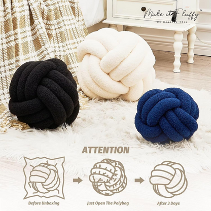 Modern Art Knot Pillow