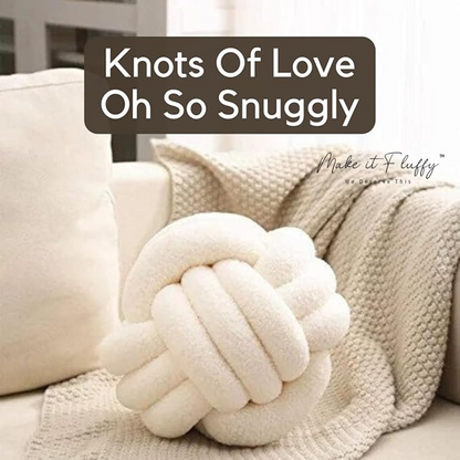 Modern Art Knot Pillow