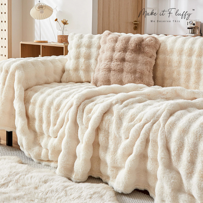 Premium Faux Fur Decorative Cushion Cover