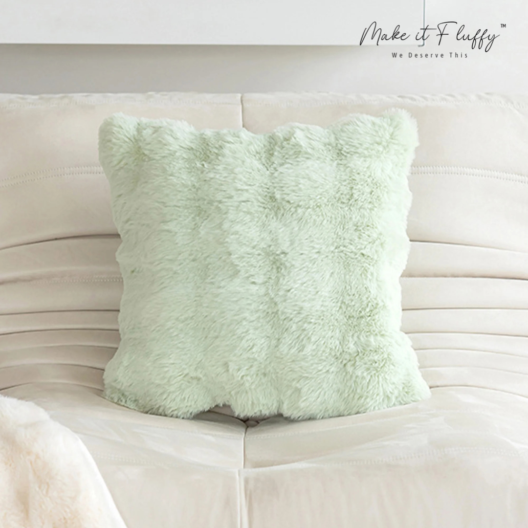 Premium Faux Fur Decorative Cushion Cover