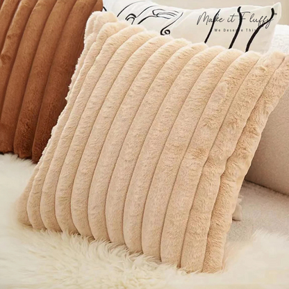 Premium Faux Fur Decorative Cushion Cover