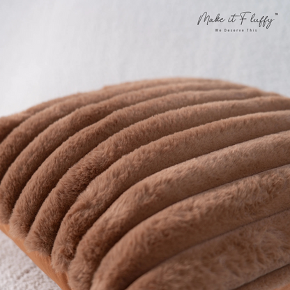 Premium Faux Fur Decorative Cushion Cover