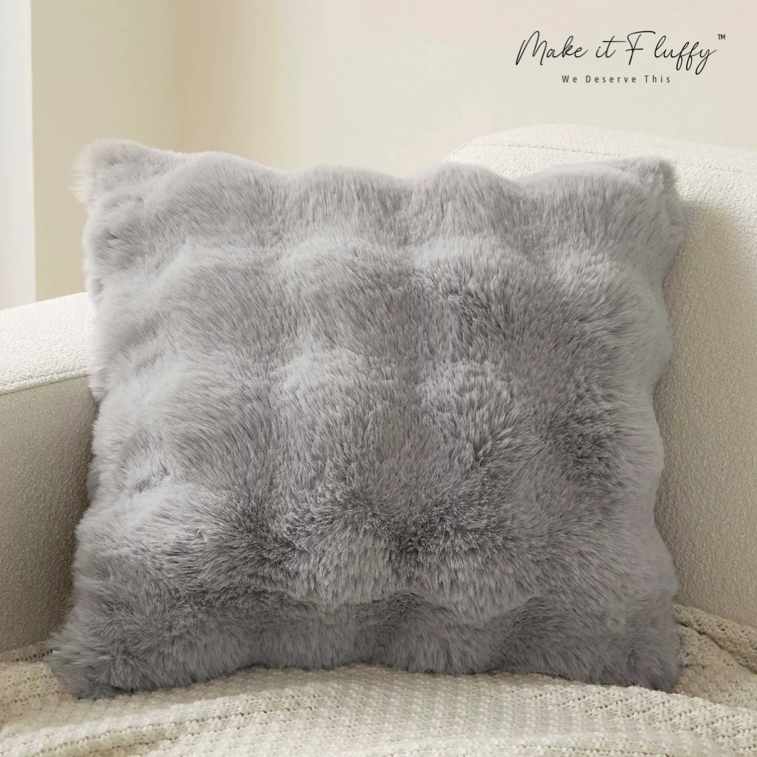 Premium Faux Fur Decorative Cushion Cover