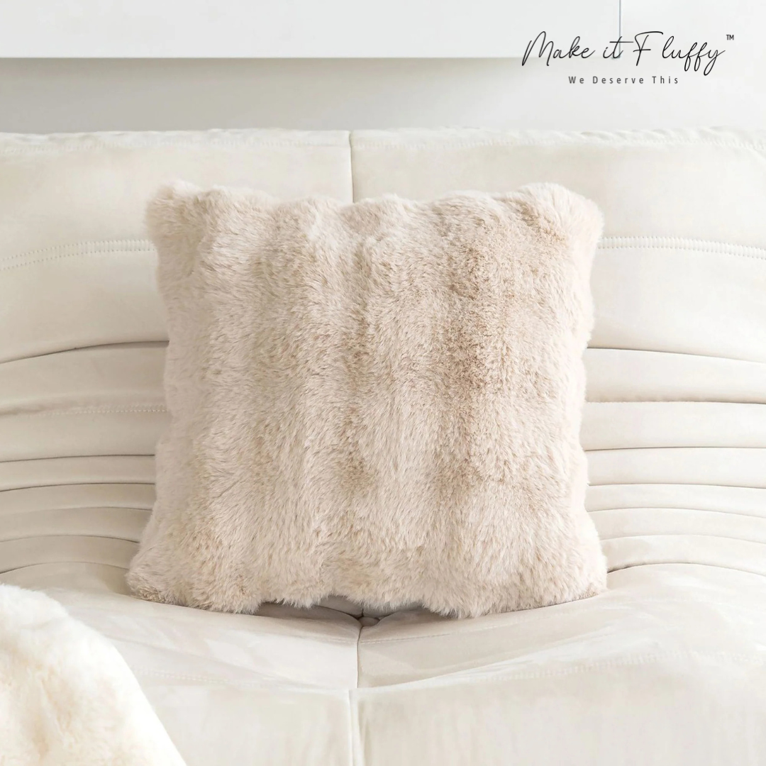 Premium Faux Fur Decorative Cushion Cover