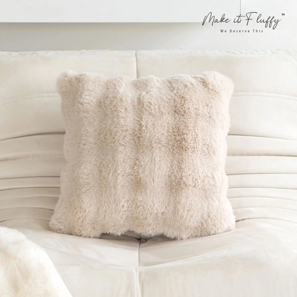 Premium Faux Fur Decorative Cushion Cover