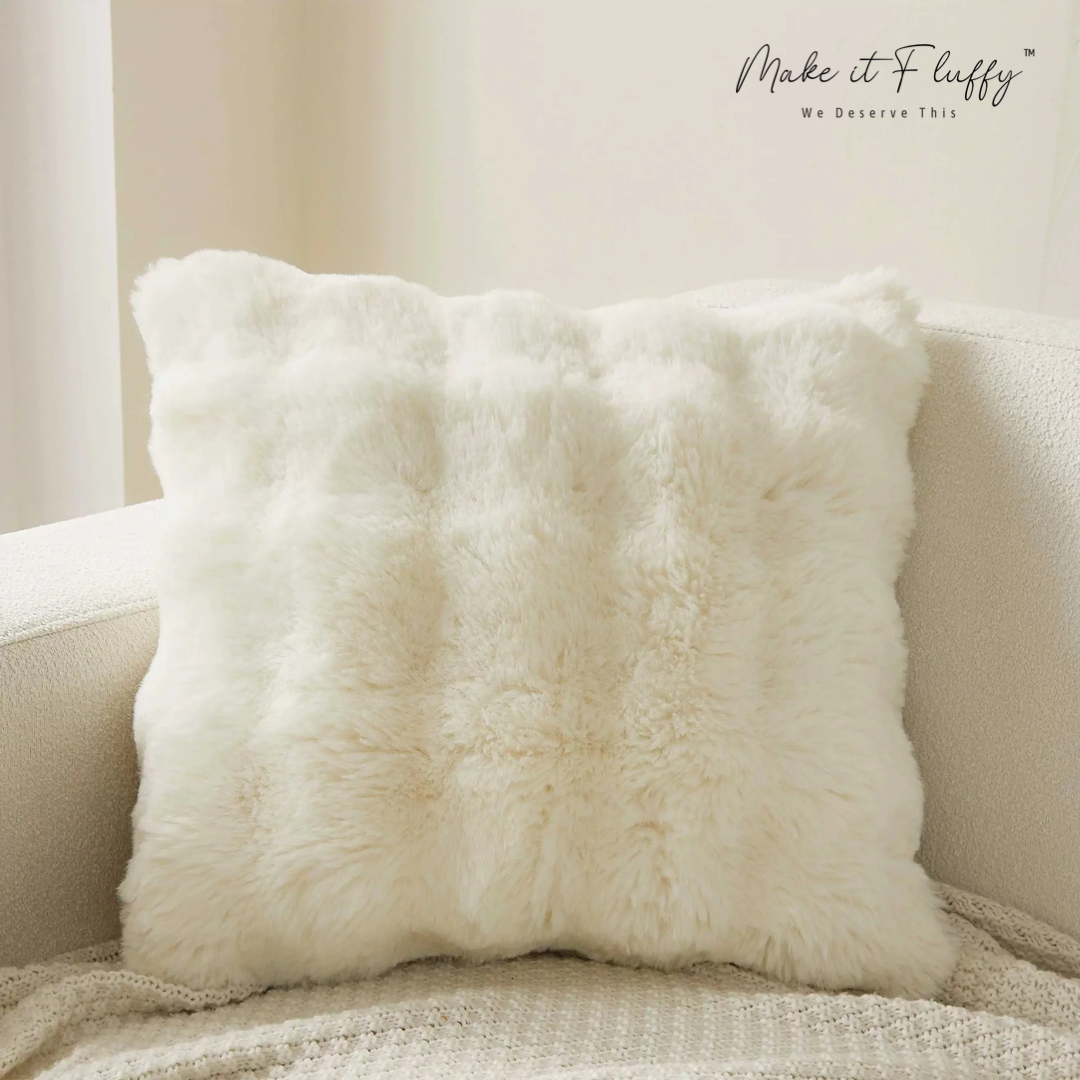 Premium Faux Fur Decorative Cushion Cover