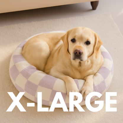 Cozy Calming Donut Pet Bed