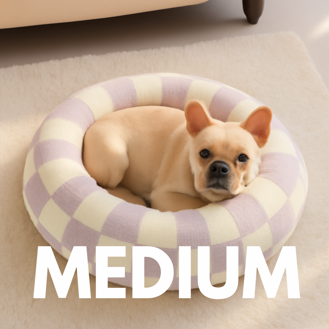 Cozy Calming Donut Pet Bed