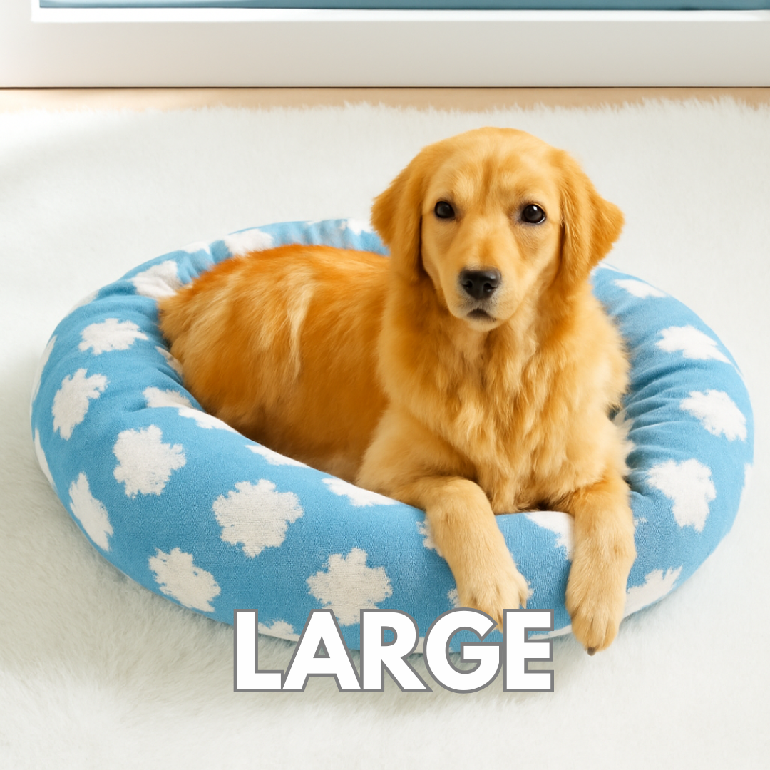 Cozy Calming Donut Pet Bed