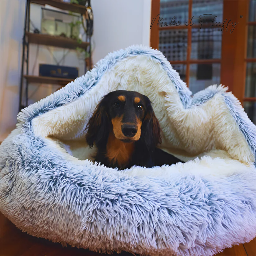 DreamNest Pet Cave - Anti-Anxiety Cocoon