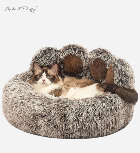 DreamNest Round Dog Bed - Plush Nest