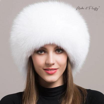 Valentina Fox Fur Hat – Luxurious & Warm