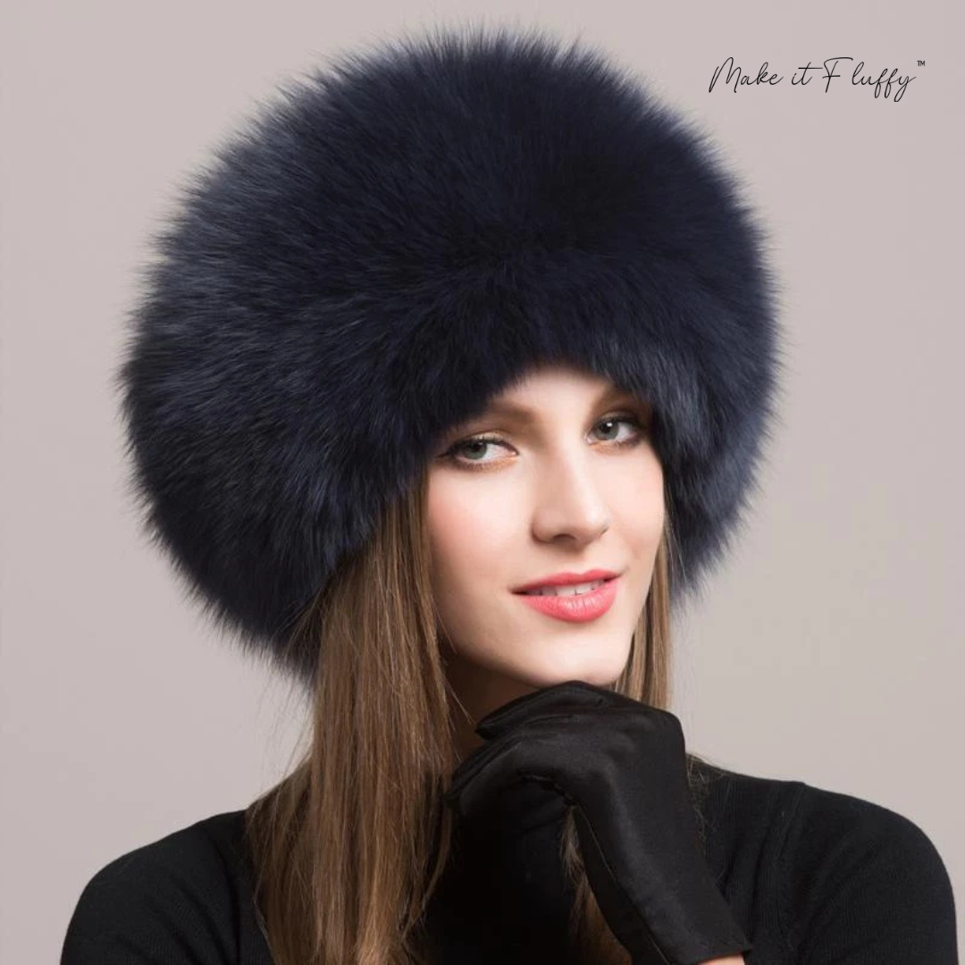 Valentina Fox Fur Hat – Luxurious & Warm