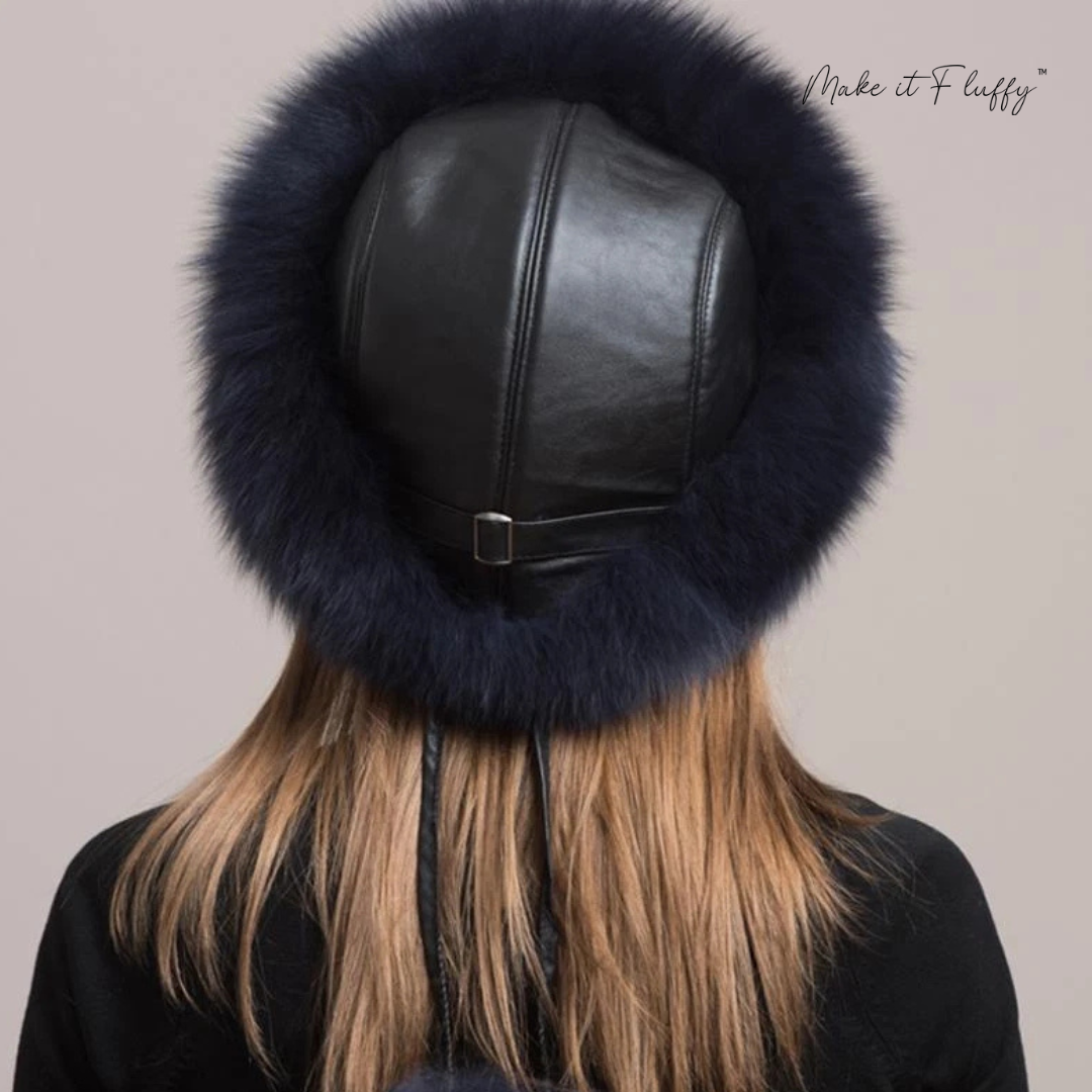 Valentina Fox Fur Hat – Luxurious & Warm