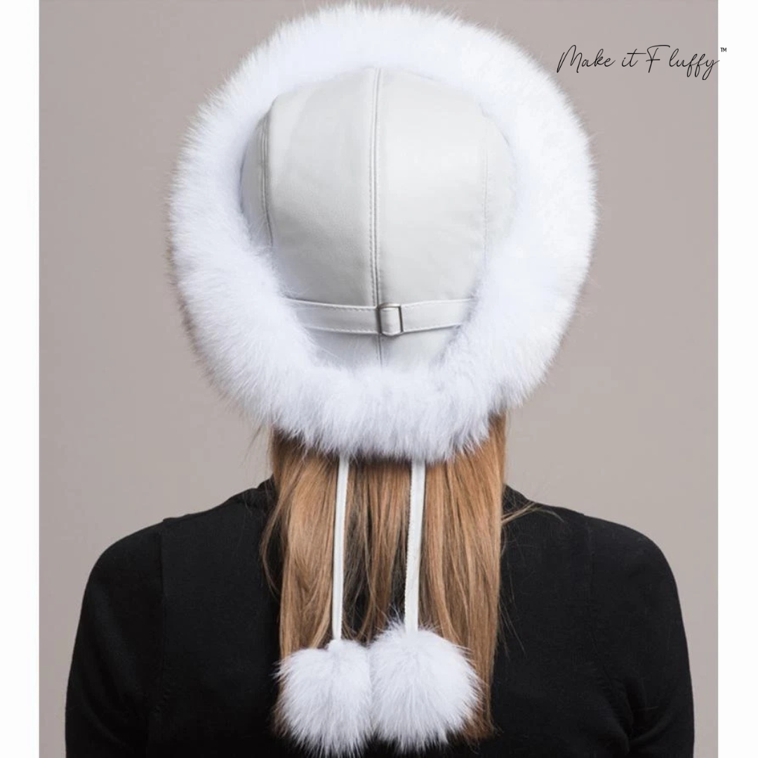 Valentina Fox Fur Hat – Luxurious & Warm