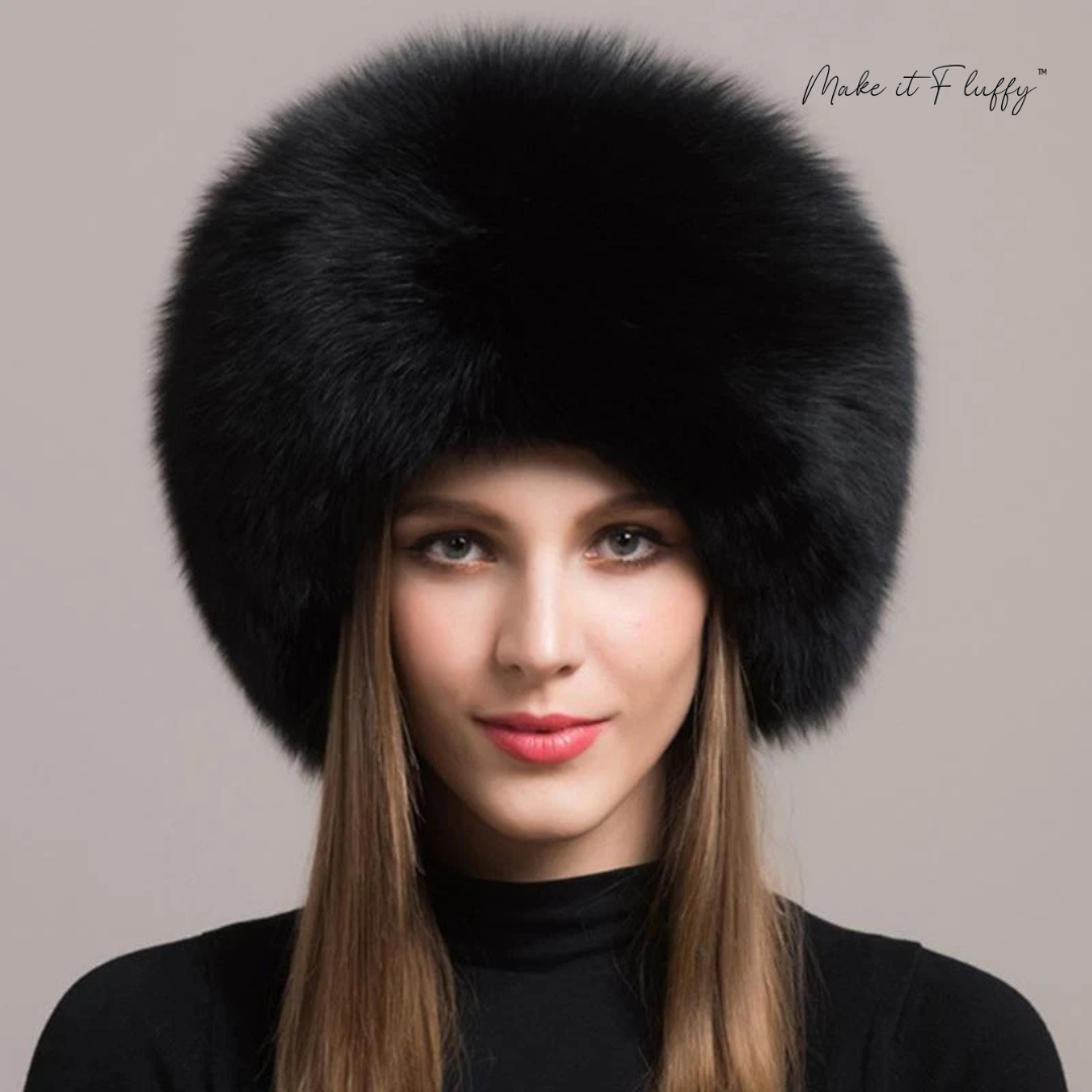 Valentina Fox Fur Hat – Luxurious & Warm