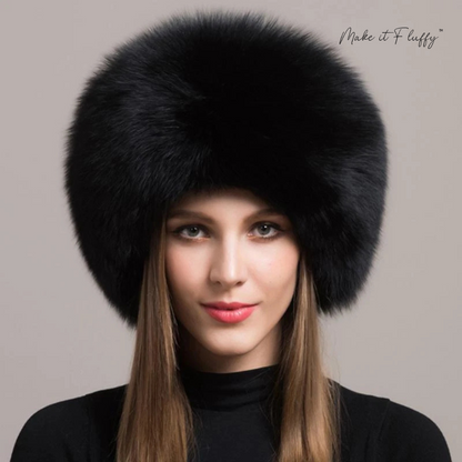 Valentina Fox Fur Hat – Luxurious & Warm
