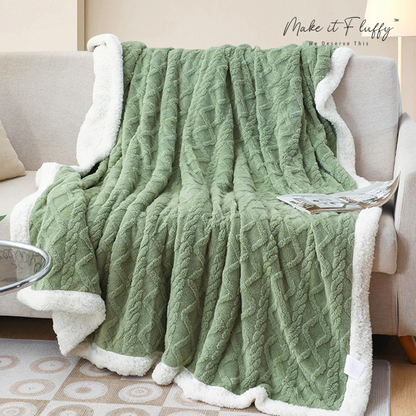 Warm & Fluffy Sherpa Fleece Blanket